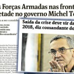 O masoquismo renitente de (só uma) parte dos militares