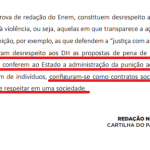 Escola sem partido, mas com patíbulo