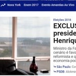 Meirelles: candidato do "mercado", mas sem comprador