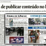 Folha vs. Facebook. Quem mandou transformar jornal em "meme"?