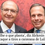 Alckmin e Doria se igualam aos terroristas ao justificarem atentado