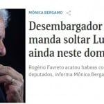Urgente: Desembargador do TRF-4 manda soltar Lula imediatamente