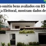 O Globo entra na carga sobre Bolsonaro: 2 casas escondidas