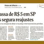 Gasolina passa de R$ 5 em SP, diz a Folha. Alguém surpreso?