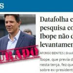 O medo é incontrolável: Ibope e Datafolha escondem pesquisa com Lula