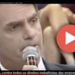 Haddad joga Bolsonaro para Temer, fascista repete programa
