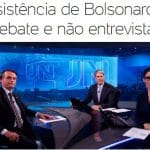 Bolsonaro é um covarde e a Globo é sua cúmplice