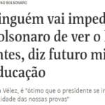 A "junta revisional" de Bolsonaro no Enem e as células comunistas