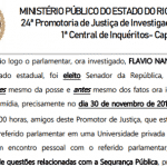 Promotor abandona caso Fabrício por ter tido encontro com "Filho 01"