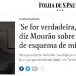 Mourão segue detonando ministro 'bolsominions"