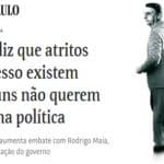 Bolsonaro vai para o confronto e amplia crise com Maia