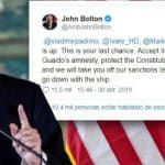 EUA dão ultimato à Venezuela pelo Twitter
