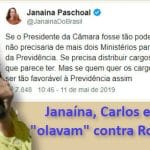Bolsonaristas vão fazer com Maia o que Olavo fez aos militares
