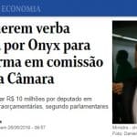 Previdência: deputados pedem "botina" de R$ 10 milhões antes de votar