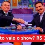 Propina escancarada no "merchandising" de Bolsonaro