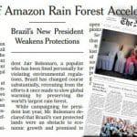 'Deu no NY Times": o desastre ambiental de Bolsonaro