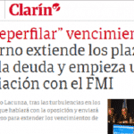 Argentina em 'meia'-moratória. A obra dos neoliberais é o desastre