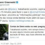 Greenwald ironiza Globo: não fizeram jornalismo como o 'Tijolaço'
