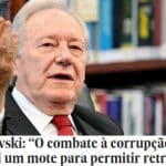 Lewandowski: corrupção não é único problema do Brasil