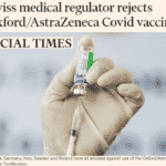 Vacina de "Oxford' recusada na Suíça e vetada a idosos em 6 países
