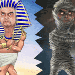 O poderoso faraó está para ser embalsamado