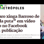 "Filho da puta do Barroso". Bolsonaro é o rei do lixo em que tornou o Brasil