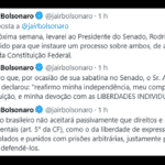Bolsonaro apelará a atos antidemocracia para cassar Moraes e Barroso