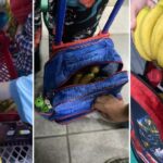 Escola da fome: crianças levam merenda para famílias terem o que comer