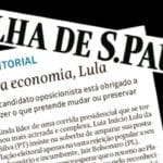 Reação de leitores faz Folha esconder editorial bolsonarista